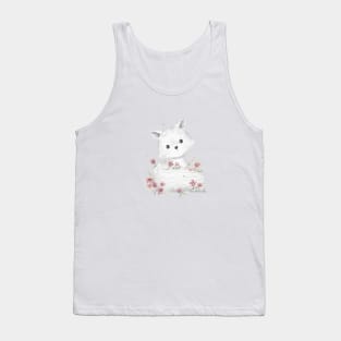 White fox Tank Top